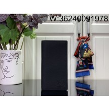 [88factory] 루이비통 브라짜 월릿 10*19*2cm M25942 블랙