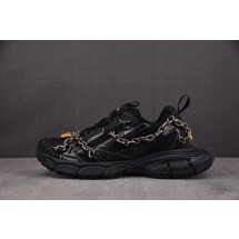 【I8】발렌시아가 3XL 체인 블랙