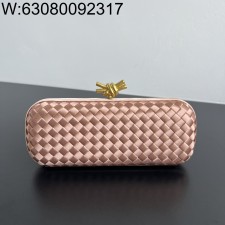 징 팩토리 보테가베네타 놋 717622 25*10*5cm 로즈 골드 실크 명주