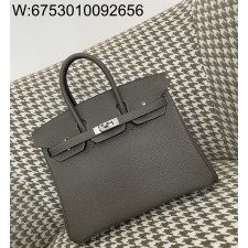 [장인의집] 에르메스 버킨 25 진회색 은장 togo