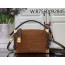 [88factory] 루이비통 사이드 트렁크 미디엄 M15072 16*8.5*23.5cm 브라운 스웨이드
