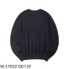 [흰] 로로 피아나 Loro Piana 순색 라운드넥 니트 블랙