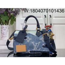 [88factory] 루이비통 스피디 반둘리에 25 데님 M15276 25*15*15cm