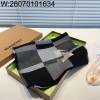 AGG 버버리 승마 배색 체크 스카프 200*32cm 그레이 블랙 캐시미어