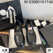 [DXJ] 샤넬 24B AB 모노그램 로퍼 블랙