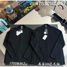 V공장 디올 울 스웨터 지퍼 가디...