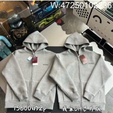 V공장 구찌 비스코스 후드집업 그레이 794337