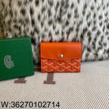 [리미티드] 고야드 생 가브리엘 지갑 반지갑 12*2.5*9.3cm 오랜지