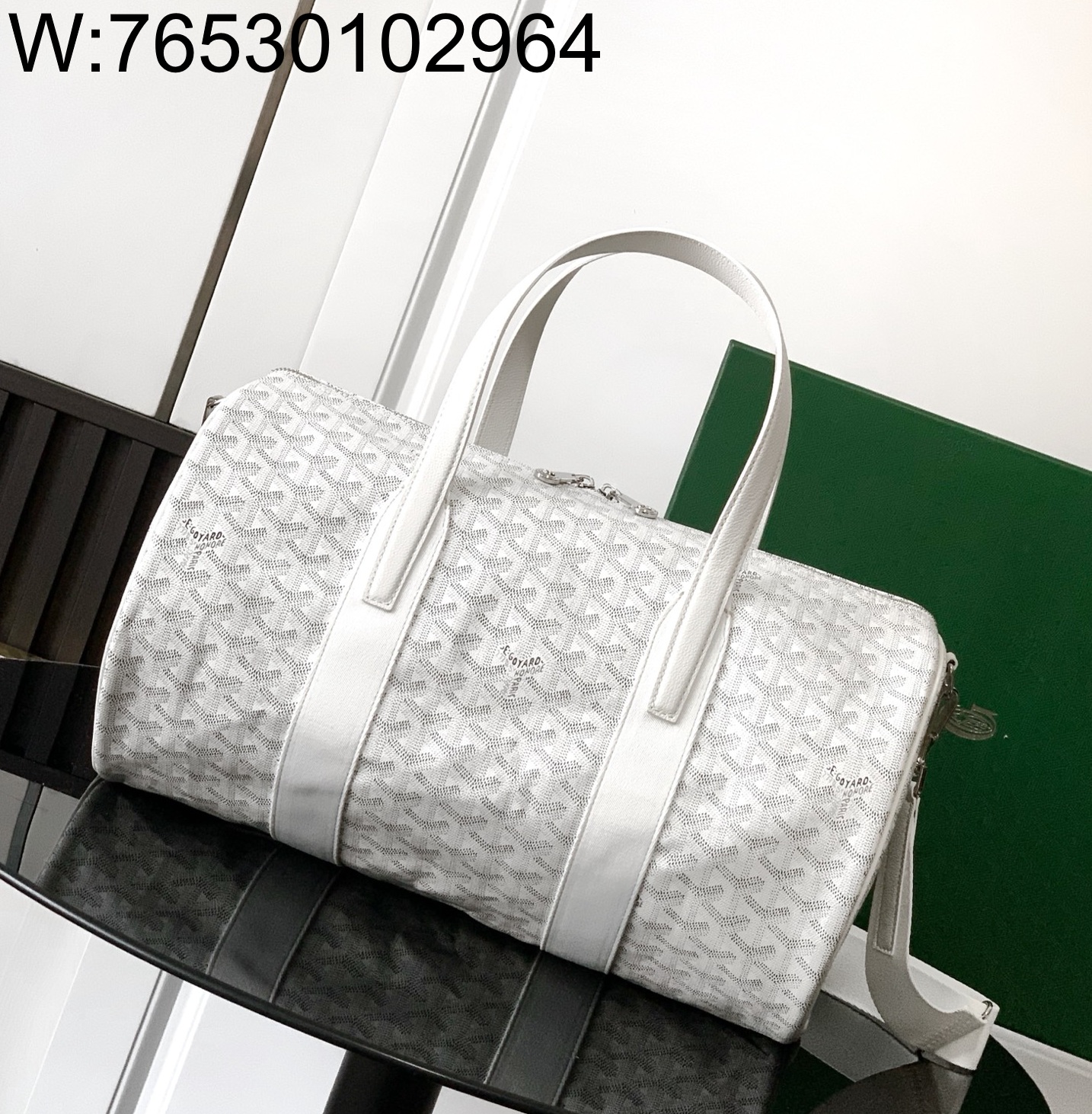 [리미티드] 고야드 바렐 40 스포츠 백 40*23*23cm 화이트