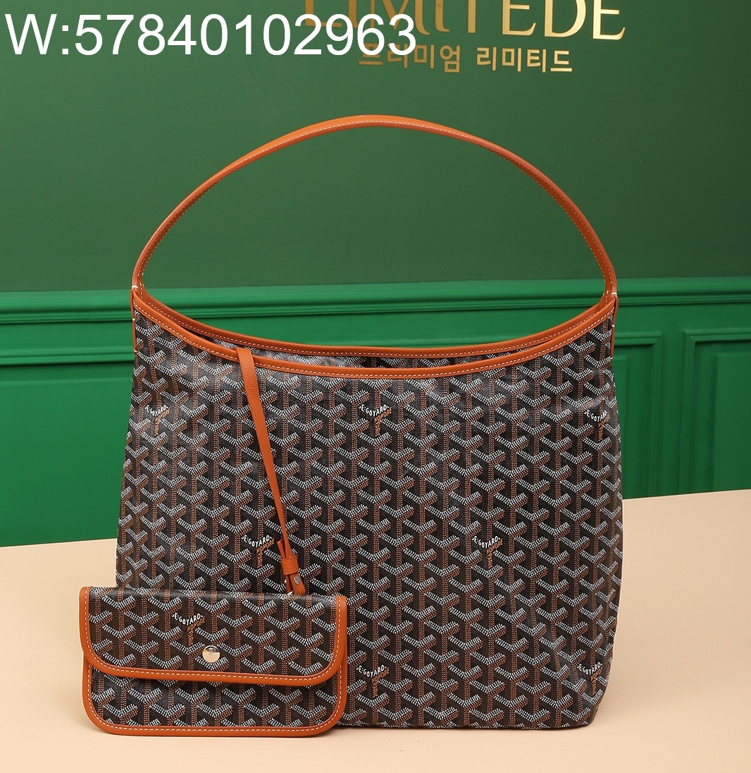 [리미티드] 고야드 보헴 호보 백 27*15*42cm 브라운