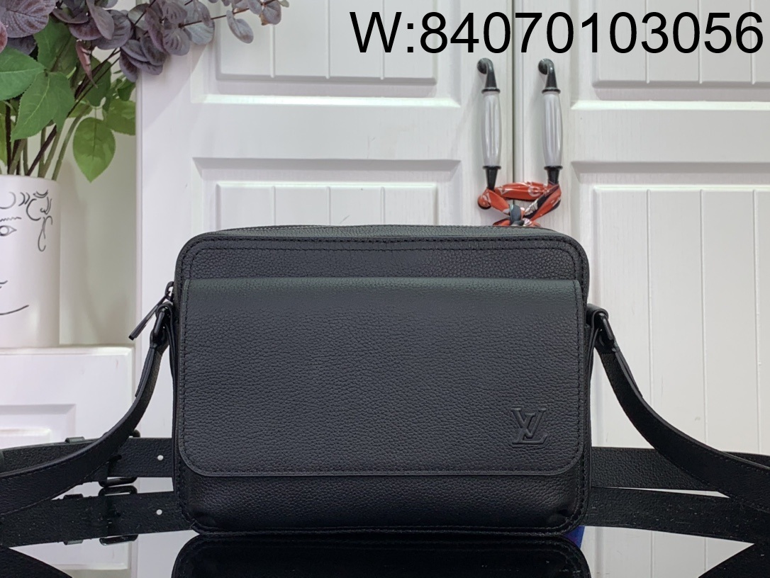 [88factory] 루이비통 보딩 메신저 M15265 18*9*24cm 블랙