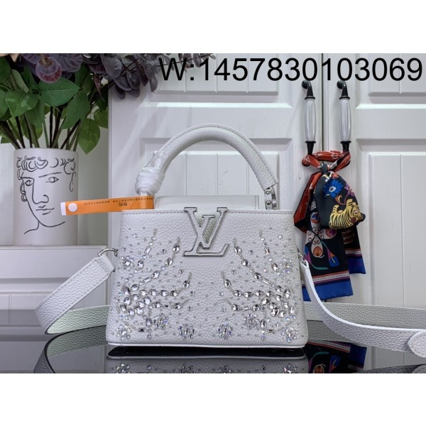 [88factory] 루이비통 카퓌신 미니 M25934 21*13.6*8cm 화이트