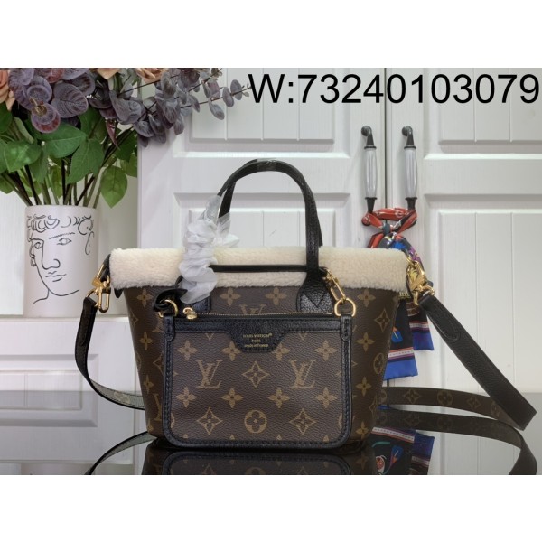 [88factory] 루이비통 네버풀 반둘리에 인사이드 아웃 BB M26315 16.5*11*26.5cm 브라운