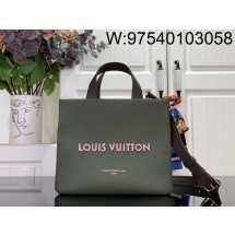[88factory] 루이비통 미니 쇼퍼 토트 M15238 20*10*26cm  다크 그린