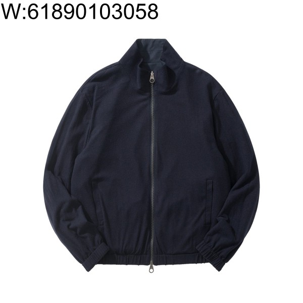 [흰] 로로 피아나 Windmate 러버시블 봄버자켓 양면 블랙 네이비