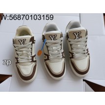 [LP공장] 루이비통 트레이너 23 LV 배색 스니커즈 화이트 커피