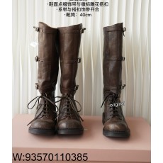 [LP공장] 미우미우 레더 부츠 ...