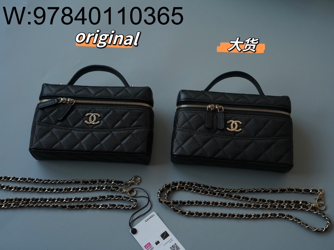 [LP공장] 샤넬 클래식 체인 베니티백 골드 메탈 25C LP 블랙 19.5*17*5cm