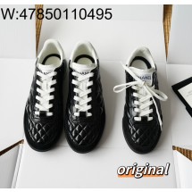 [LP공장] 샤넬 24SS 모노그램 퀼팅 스니커즈 블랙