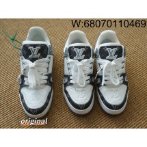 [LP공장] 루이비통 LV 트레이너 스니커즈 데님 이음 그레이