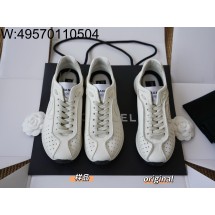 [LP공장] 샤넬 25C CC로고 이음 스니커즈 아이보리