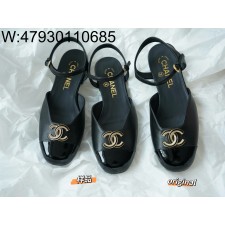 [LP공장] 샤넬 25P 메리제인 플랫슈즈 샌들 블랙