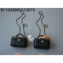 [LP공장] 샤넬 클래식 체인 베니티백 골드 메탈 25C 블랙 17*9.5*8cm