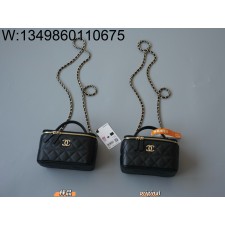 [LP공장] 샤넬 클래식 체인 베니티백 골드 메탈 25C 블랙 17*9.5*8cm