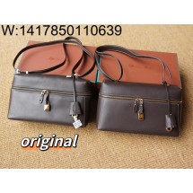 [LP공장] 로로피아나 FAN3462 엑스트라 백 L27 와인 27*16*10cm