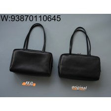 [LP공장] 더로우 아스트라 레더 볼링 백 블랙