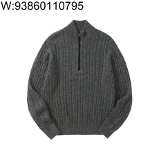 [흰] 로로 피아나 반지퍼 자카드...