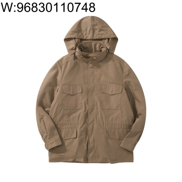 [흰] 로로 피아나 Traveller 테크니컬 자켓 다크 베이지