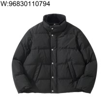 [흰] 로로 피아나 페이크 레이어링 단색 패딩 블랙