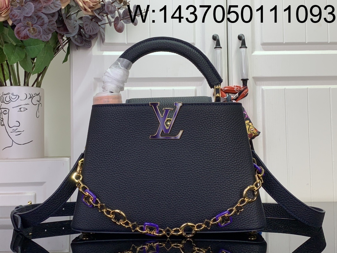 [88factory] 루이비통 카퓌신 bb M14971 17.3*9*27cm 네이비