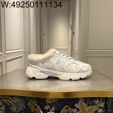 [QR 5009] 디올 디올알프스 디올 크로노 스니커즈 메쉬 앤 스웨이드 카프스킨 라이트 블루