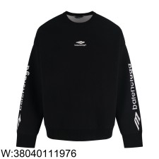 [잔디집2] 발렌시아가 스키 3B 모노그램 자카드 양털 니트 블랙