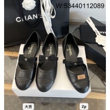 [DXJ] 샤넬 25B 나비매듭 메리제인 플랫 슈즈 블랙