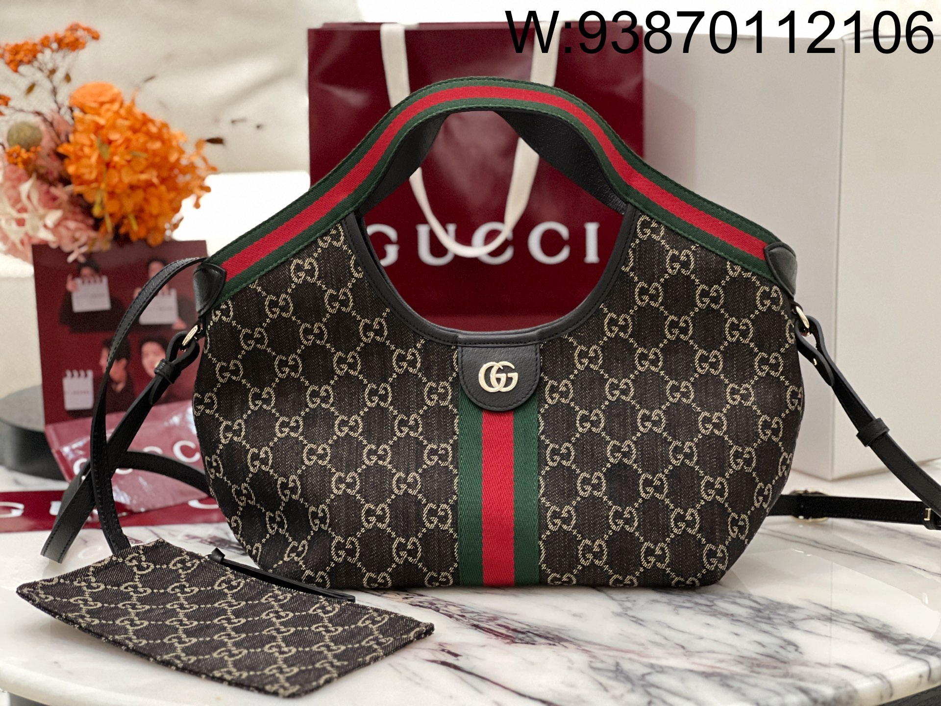 [JHL] 구찌 GG 질리오 토트백 860845 25*20*15cm 블랙