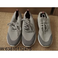 [LP공장] 로로피아나 Flexy Walk 플렉시 워크 Lady Wish 스니커즈 배색 베이지 그레이