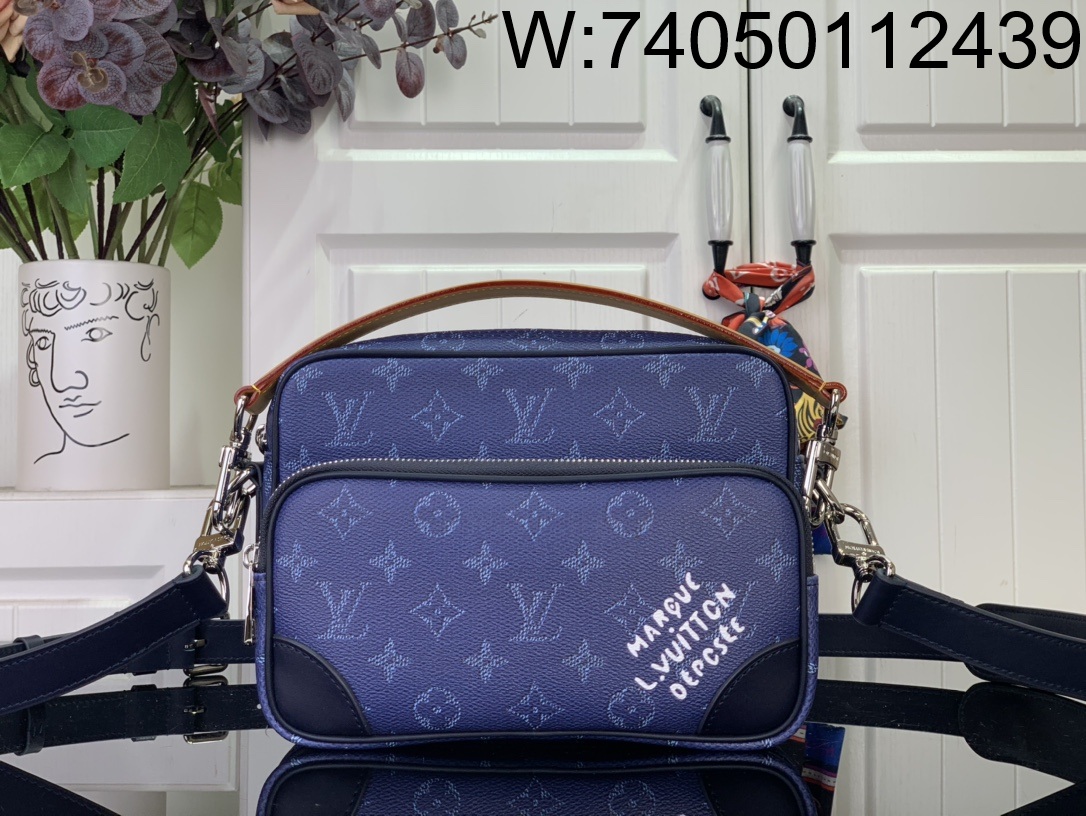[88factory] 루이비통 닐 M26823 17.5*11*25cm 블루