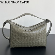 징 팩토리 보테가베네타 인트레치아토 트라이베카 탑 핸들 백 836016 30.5*20*9cm 사이프러스