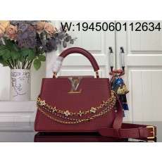 [88factory] 루이비통 카퓌신 BB M27034 17.3*9*27cm 다크 레드