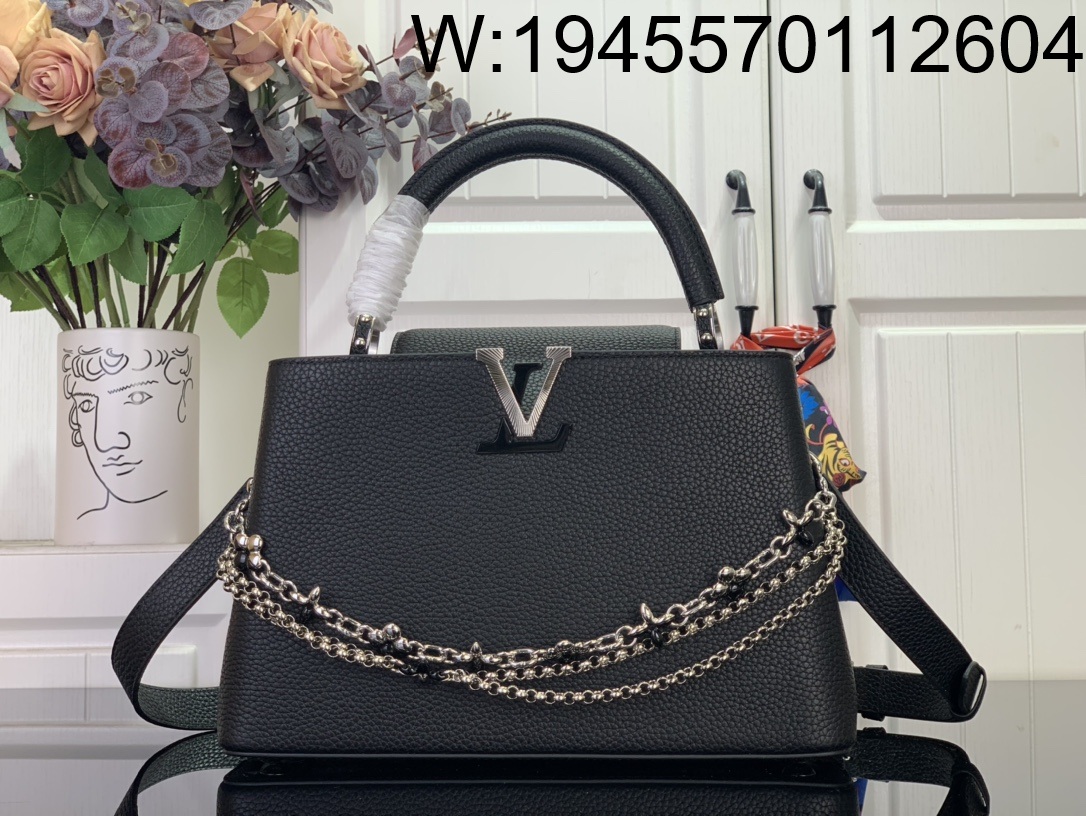 [88factory] 루이비통 카퓌신 미디엄 M27034 20*11*31.5cm 블랙