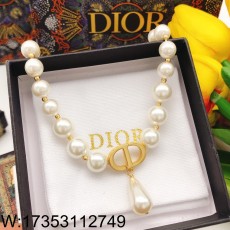 AGG 디올 CD 진주 목걸이 신...
