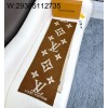 AGG 루이비통 빈티지 모노그램 캐시미어 스카프 브라운 180*32cm