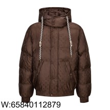 [잔디집2] 루이비통 블루종 점퍼 패딩 코튼 브라운 1AJBCK