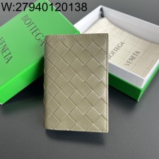 징 팩토리 보테가베네타 여권 케이스 607482 13.3*9.5cm 배색 올리브 블루