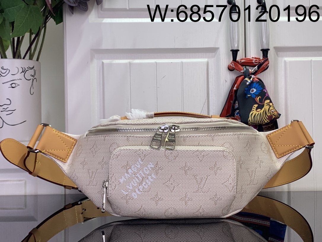 [88factory] 루이비통 러시 범백 M27152 30*15*8cm 베이지