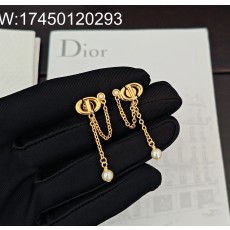 AGG 디올 CD 태슬 귀걸이 골...