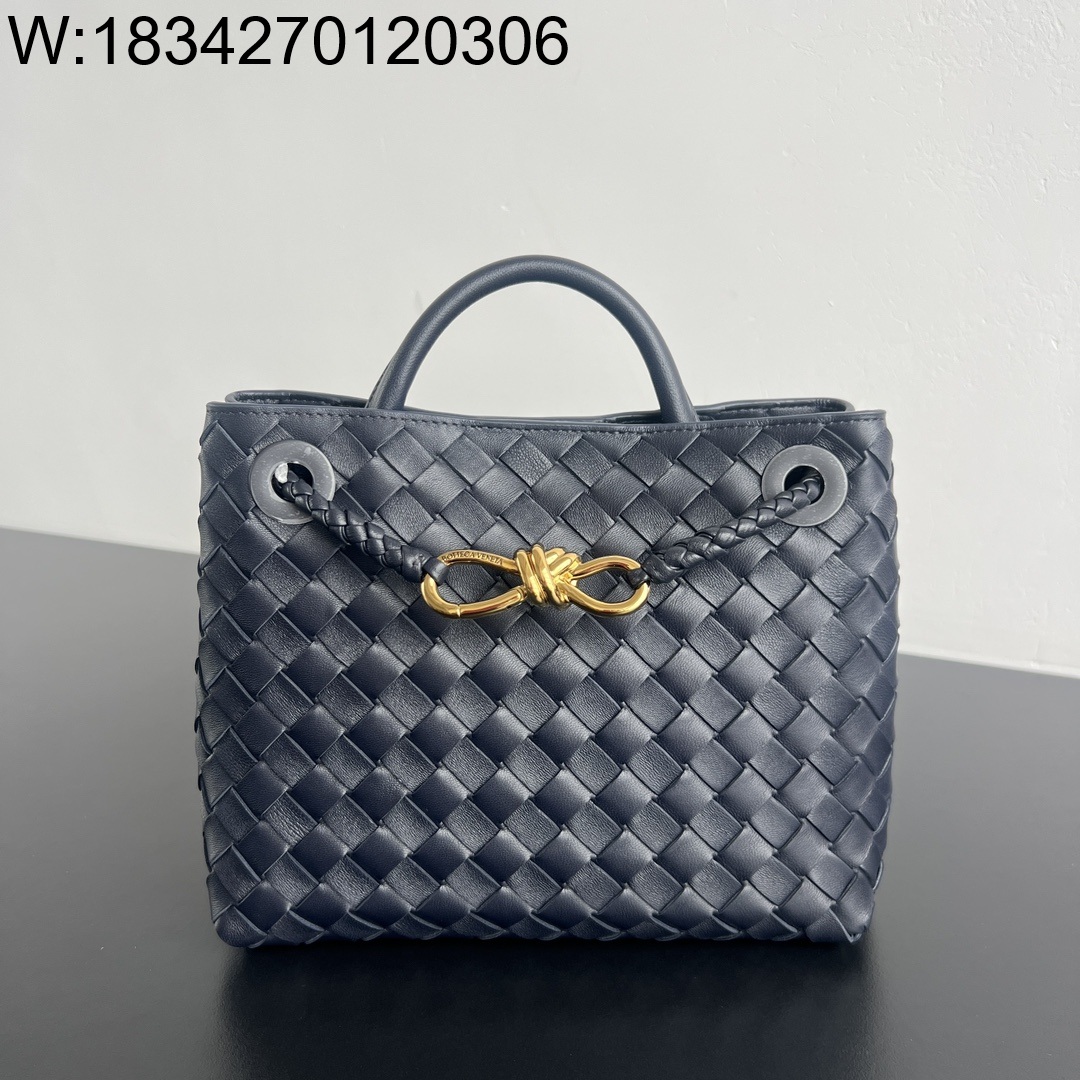 징 팩토리 보테가베네타 스몰 안디아모 743568 25*22*10.5cm 녹터널